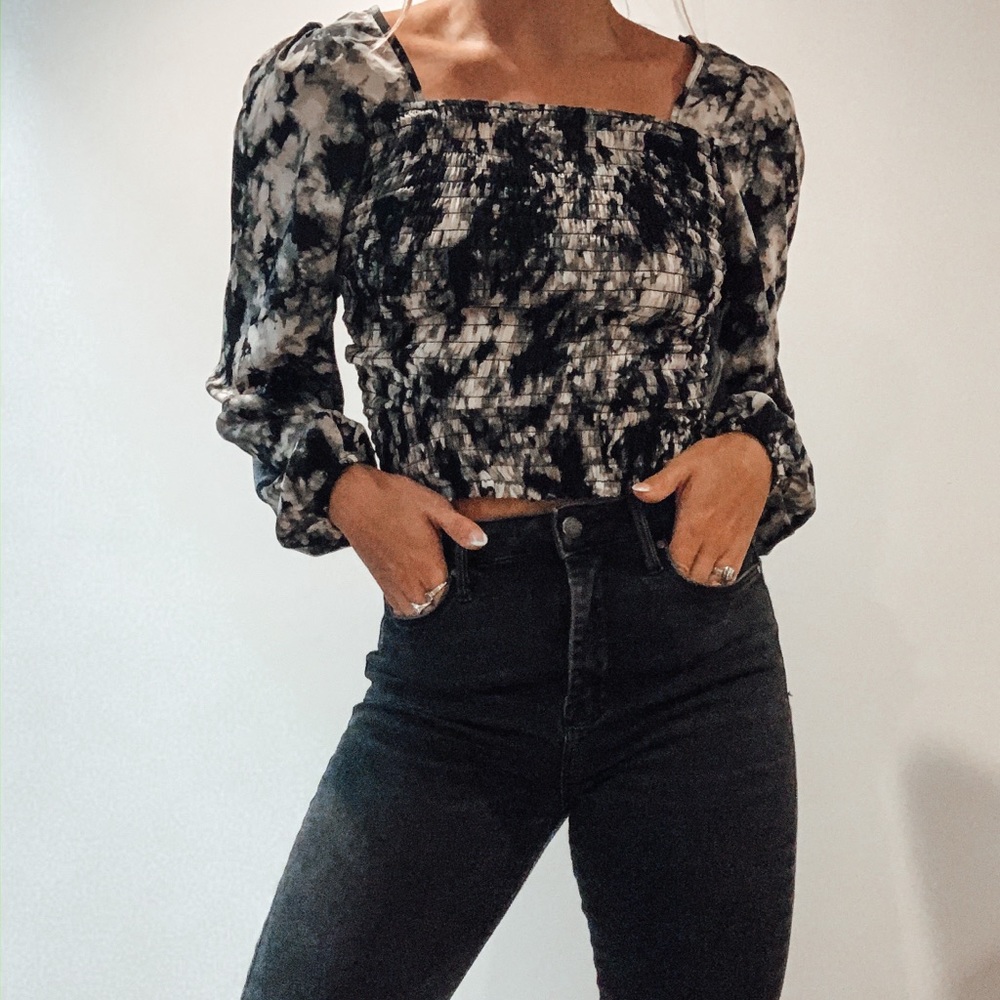 RUCHED TOP